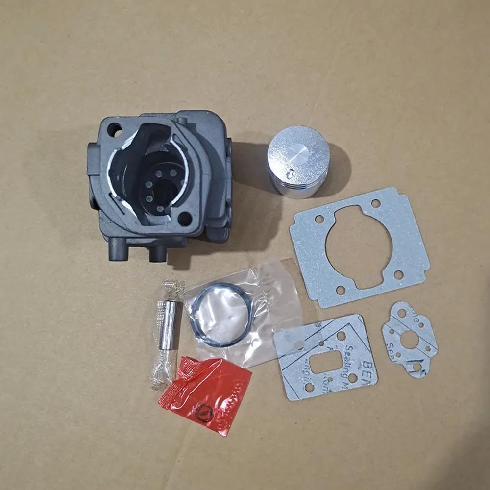 Kit de Juntas de Cilindro de Anillo de pistón 505 04 07-01 Compatible con Piezas de Repuesto de desbrozadoras y recortadoras G26L BC2610 y 226R 226RJ
