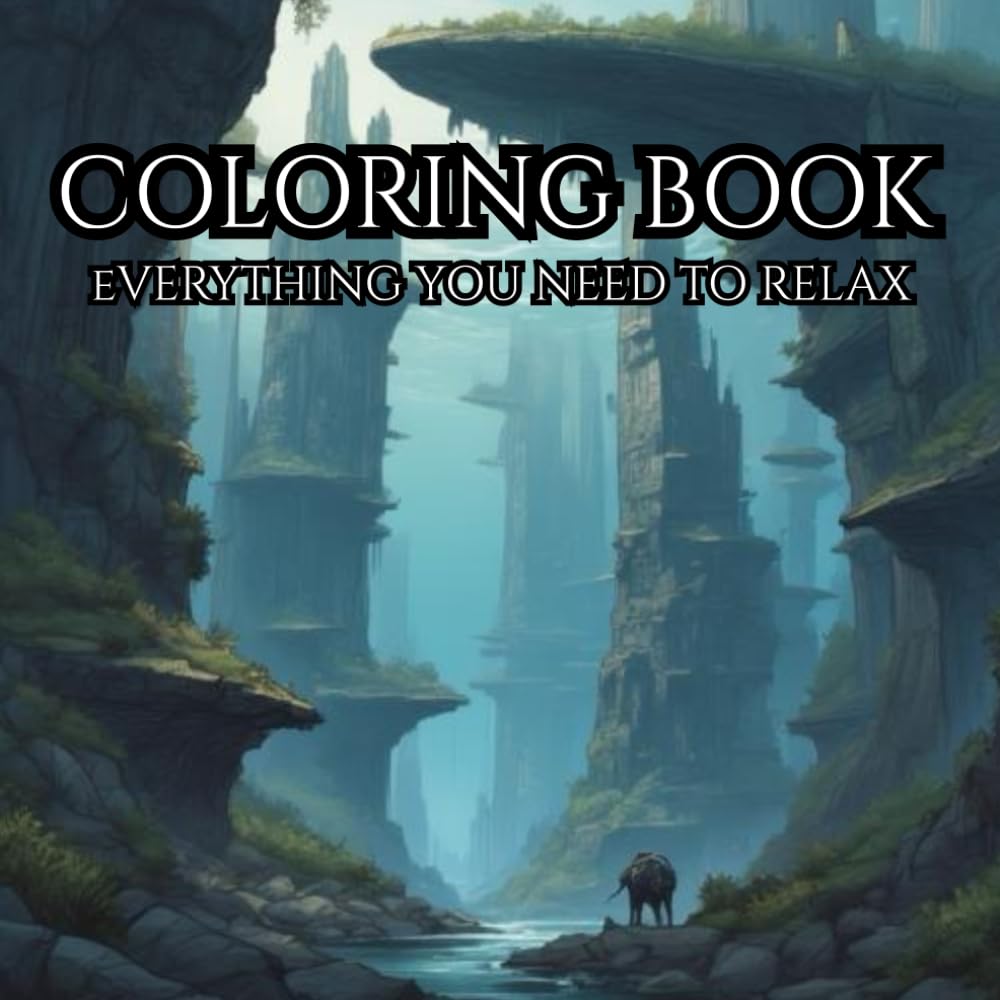 Escape from stress : Adult coloring book for mind clarity and relaxing: Unwind your inner peace with beauty of coloring