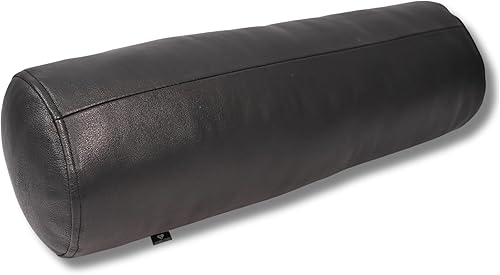 Funda de almohada redonda para cilindro cervical, diseño ergonómico para cabeza, cuello, espalda y piernas, ideal para soporte de columna vertebral