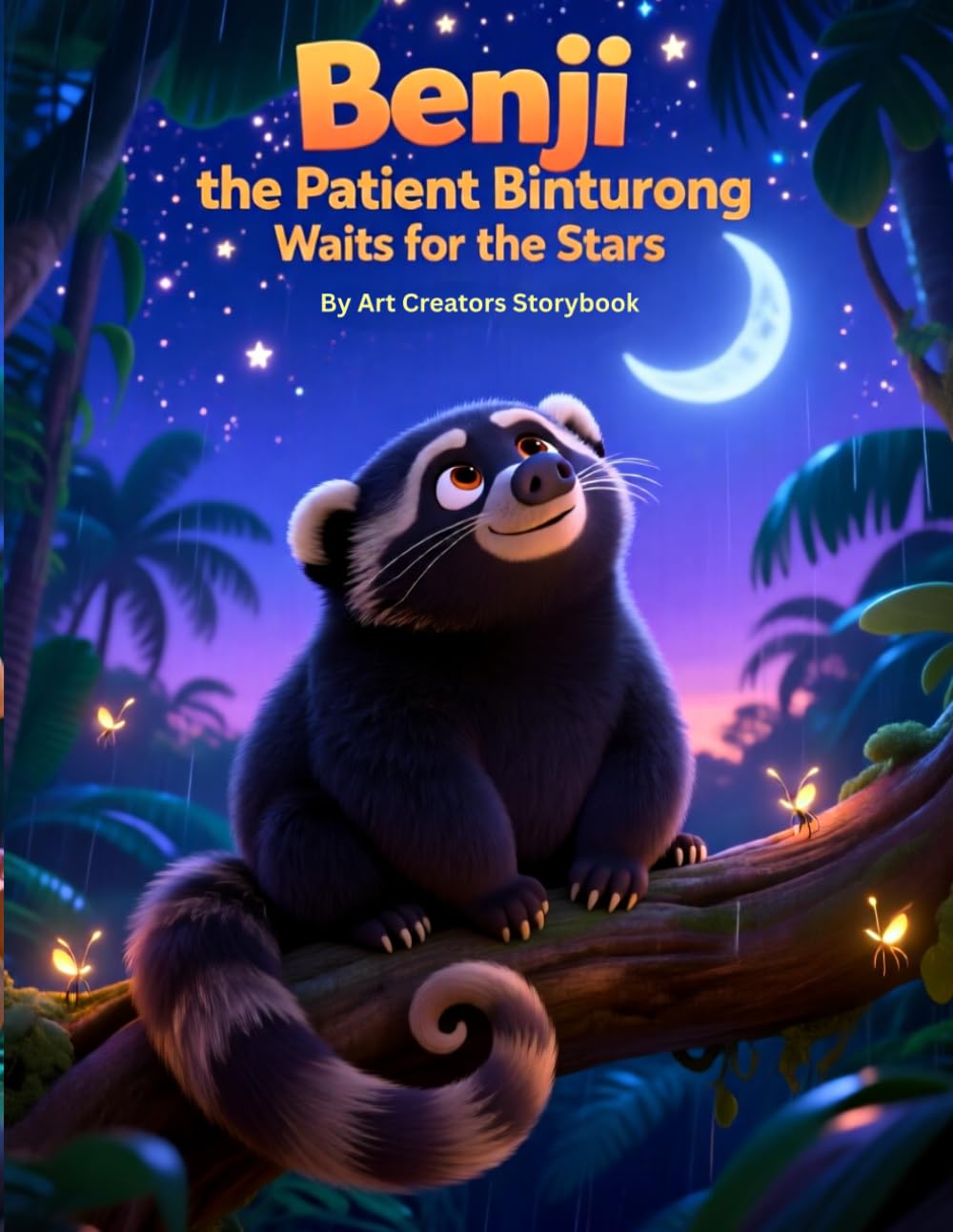Benji the Patient Binturong Waits for the Stars: A Gentle Bedtime Story About Patience, Waiting, and Wonder (Social Emotional Learning for Kids Ages ... A Social-Emotional Learning Series)