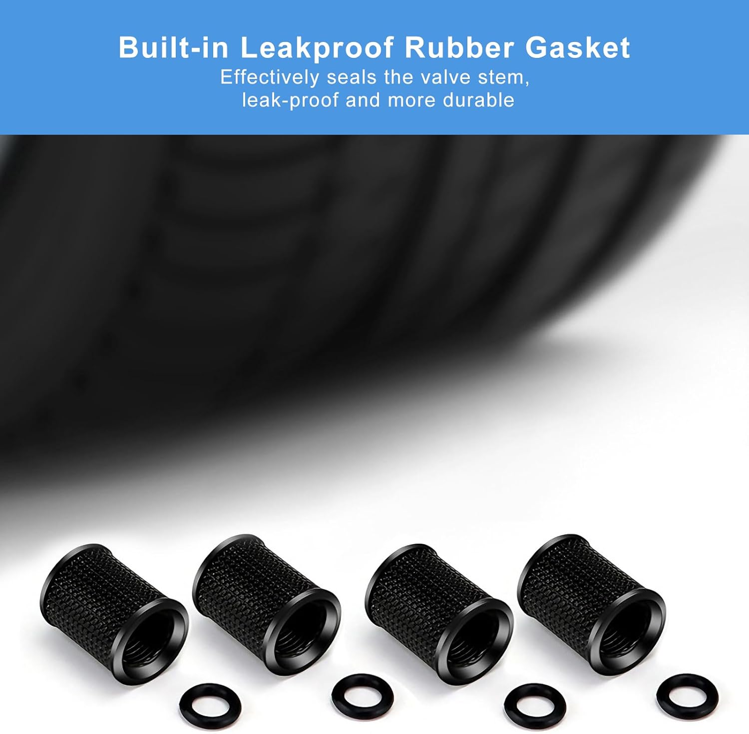 5 PCS Tire Valve Stem Caps for BMW M3 M5 M 3 5 7 2 8 4 X3 X5 X1 X4 X7 X6 Series Accessories, Alloy Anti-Corrosion Auto Air Wheel Cap - Image 5