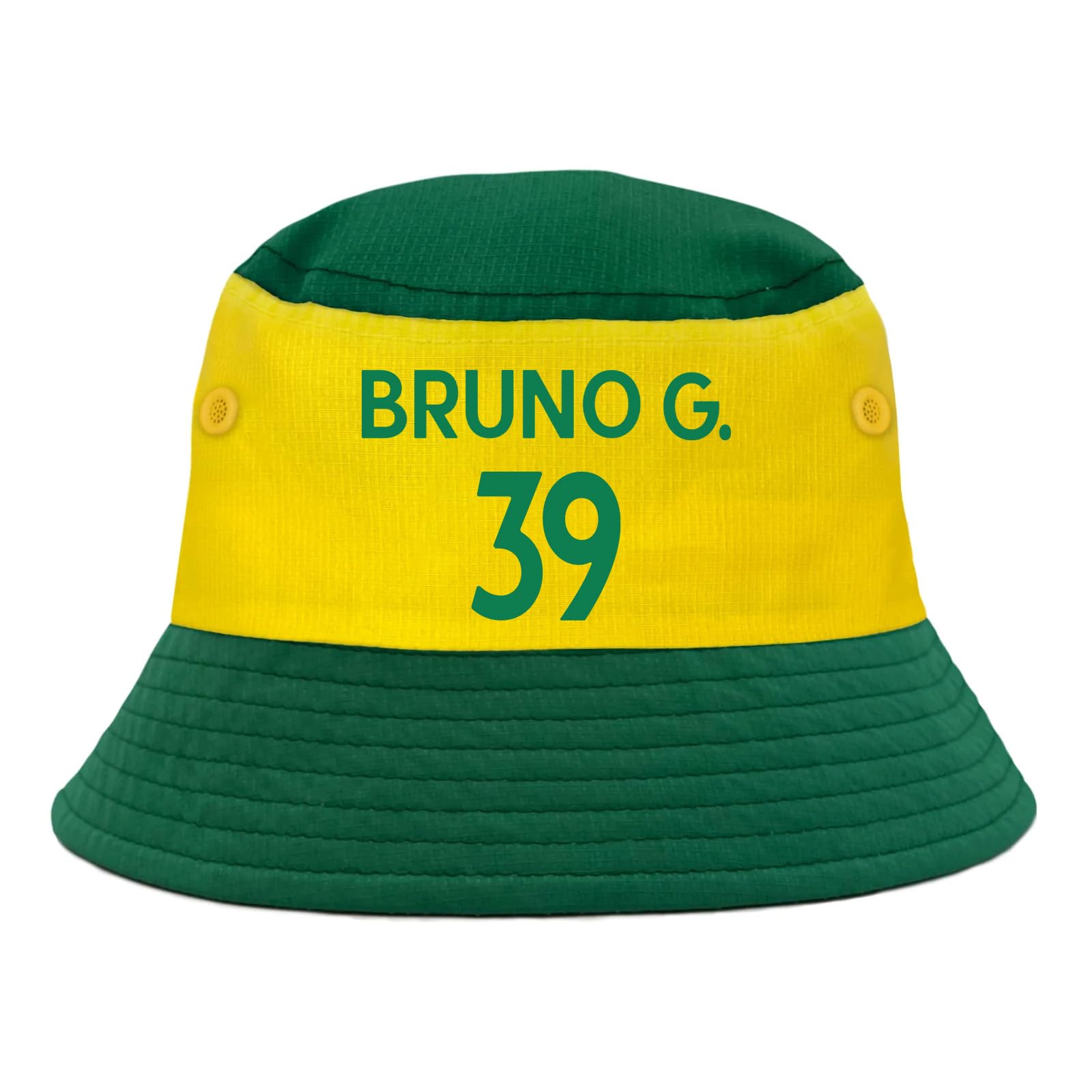 fan originals Newcastle Bucket Hat Tricolour Green Yellow Bruno G. 39 M/L