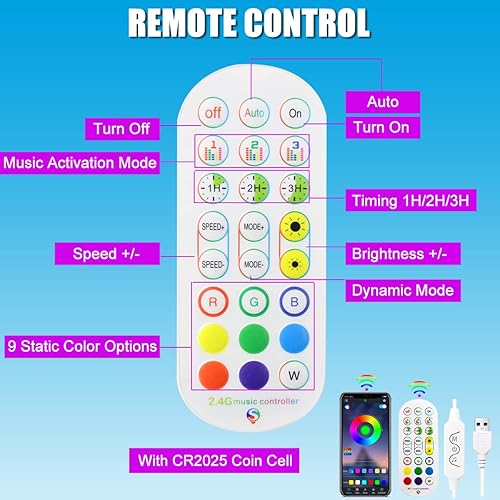 Miniatura 8 de Lámpara de mesita de noche RGB, lámpara de mesita de noche moderna regulable, lámpara de mesa LED creativa en espiral colorida para dormitorio, sala