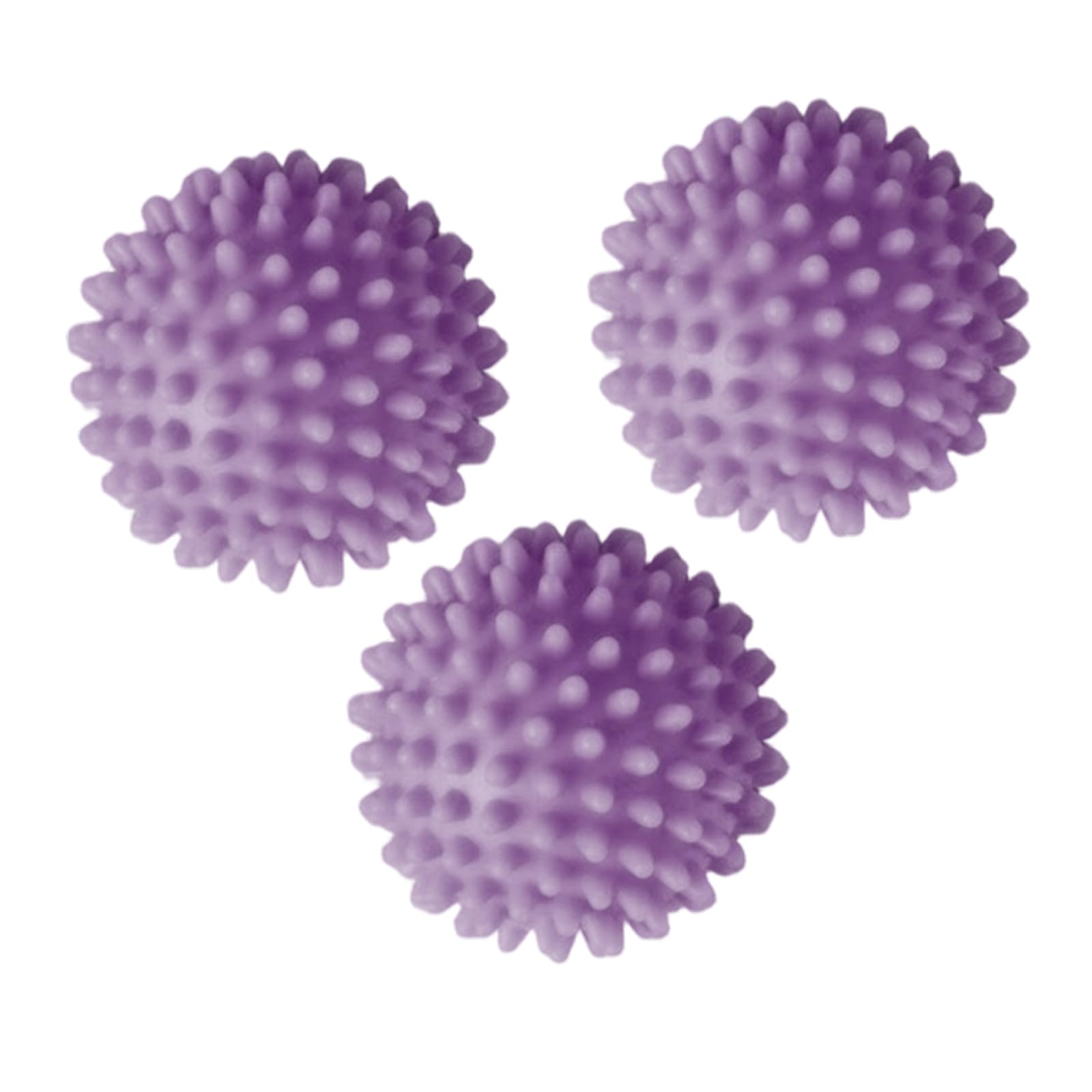 Qusinfc 3PCS Laundry Dryer Ball Fabric Washing Ball with Wrinkles Design to Enhancing Fabric Softness and Reduce Statics Laundry Drying