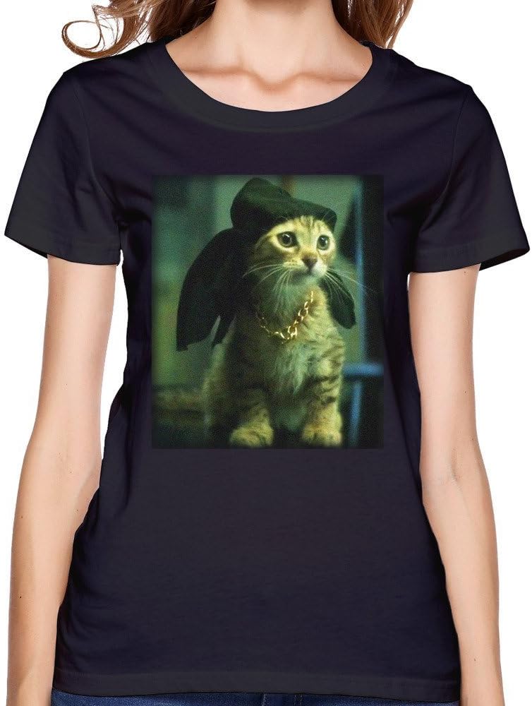 Women's Keanu Movie Key Peele's Cat 100% Cotton Tee T-shirts