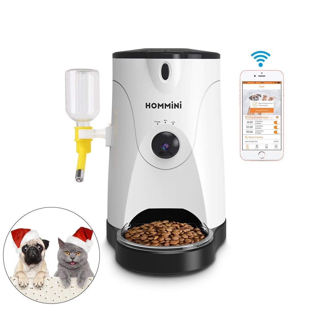 smart pet feeder with camera