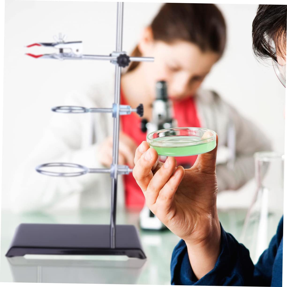 Support Fer pour Laboratoire de Chimie Outil de Support de Laboratoire Matériel Métallique
