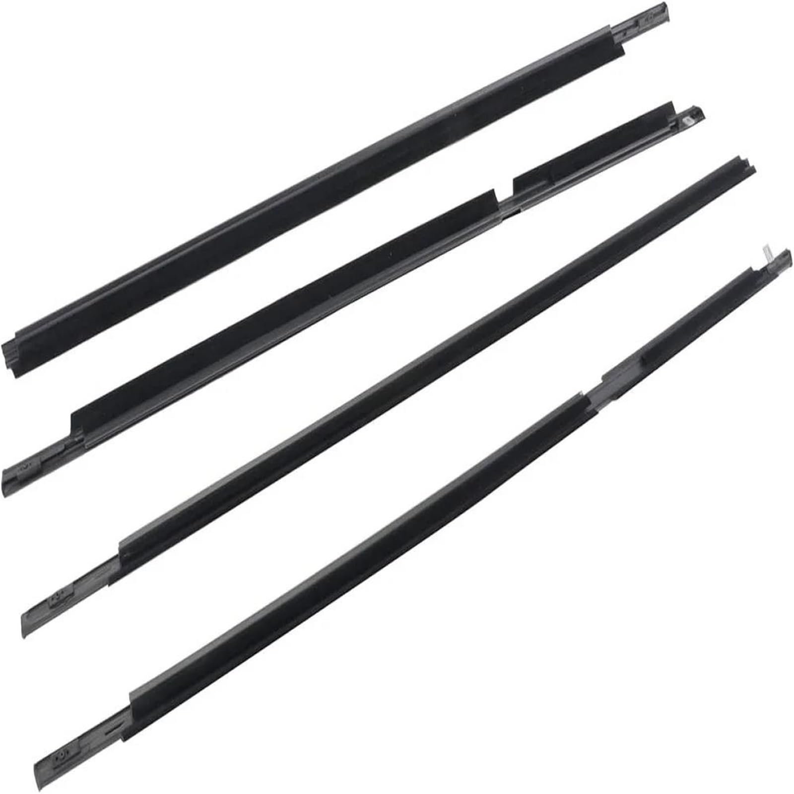 Ajohbm One Color Weatherstrip Window Seal Car Moulding Trim 68161-35060 For Toyota For 4Runner 2003 2004 2005 2006 2007 2008 2009
