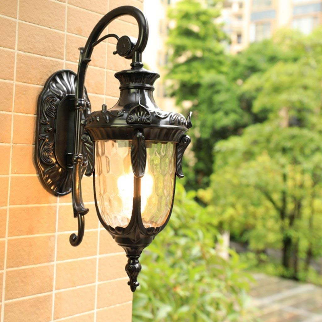 Lámpara Pared iluminación Estilo Patio Impermeable óxido Villa Retro Pasillo balcón Patio lámpara Pared iluminación