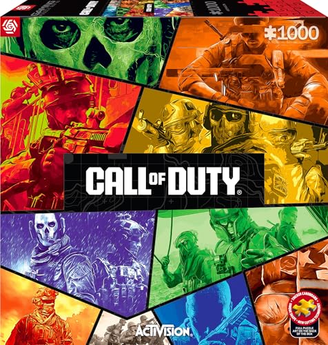 Good Loot Puzzle Gaming Call of Duty Operators Collage 1000 Piezas