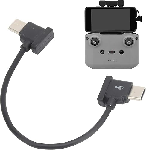Miniatura 6 de VBESTLIFE Cable de control remoto, cable de datos de controlador remoto de 5.9 in tipo C a tipo C para DJI Air 2  Mini 2 Drone