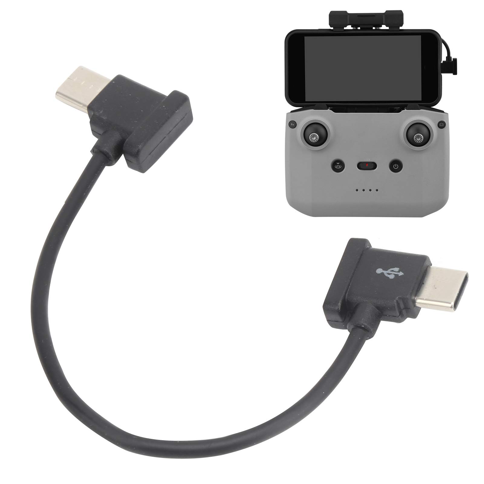 Ausla DJI Mini 2 / Air 2 Fernbedienungskabel Typ C - 15cm Datenkabel Für Drohne & Osmo Pocket - PVC Kabel
