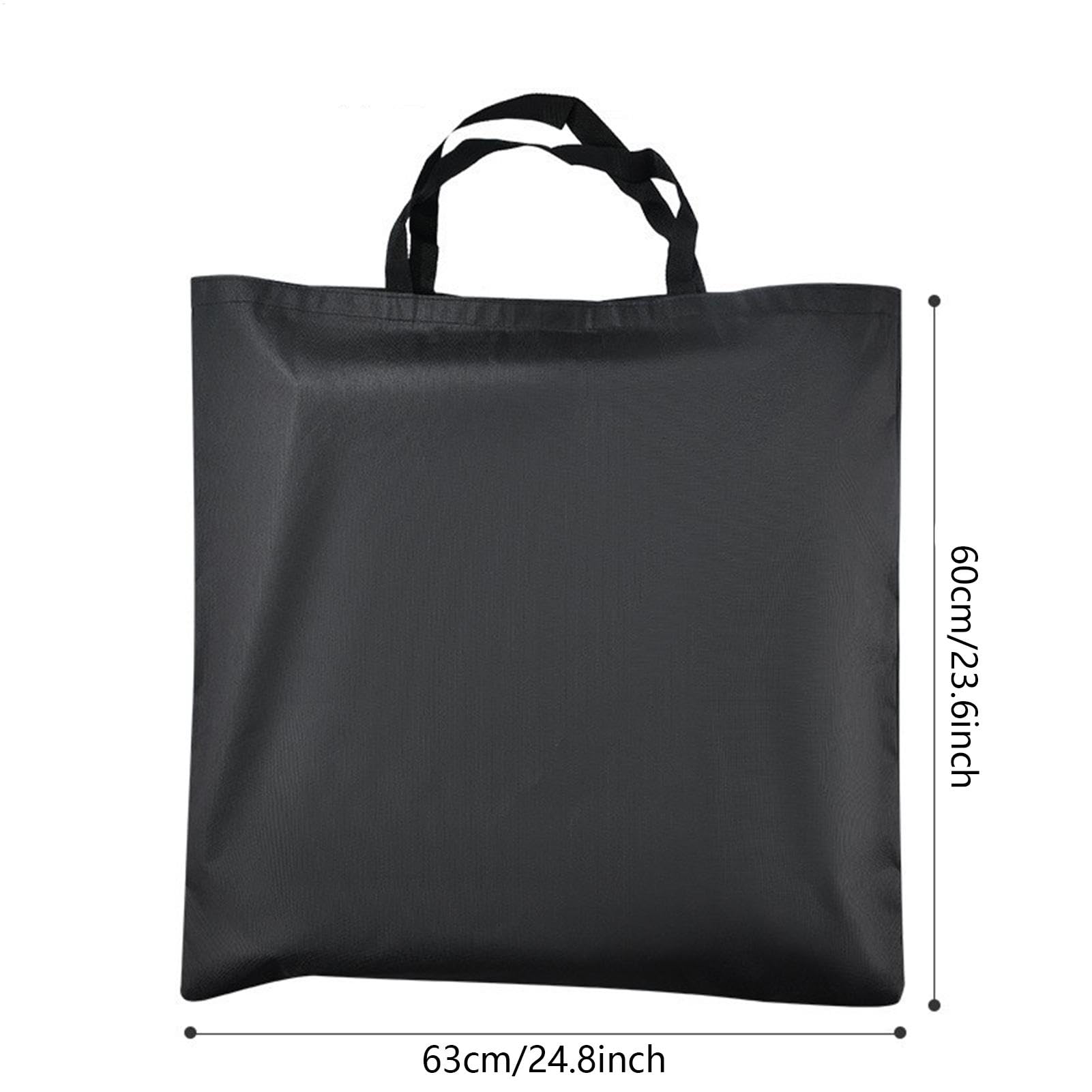 Sac de transport pour chaise pliante, sac de rangement extérieur, 60 x 62 cm, tissu Oxford 600D, bretelles réglables, étui de transport pour chaise de pique-nique pour randonnée, camping, utilisation