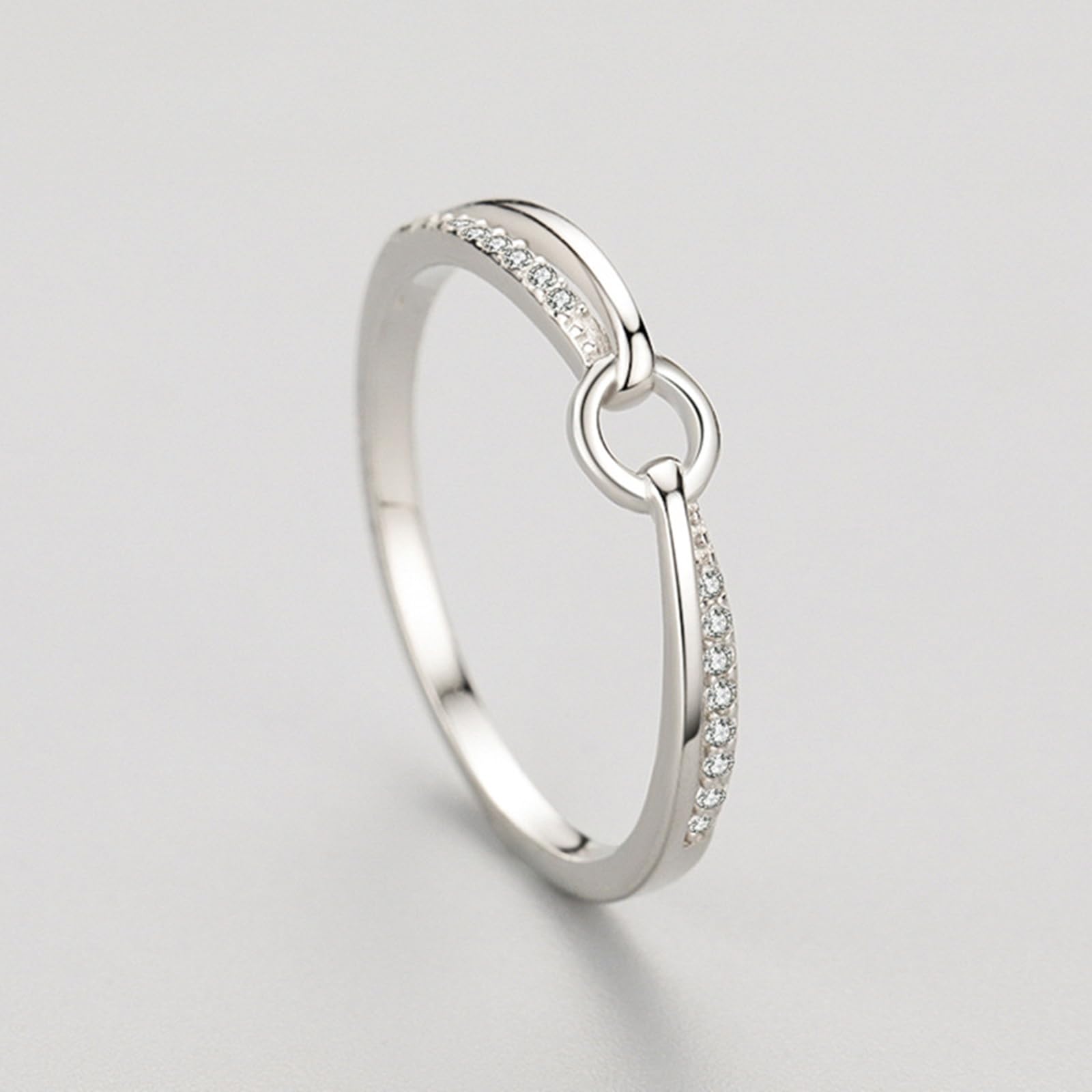 Alianzas de oro para mujer, diamante cultivado en laboratorio, anillos de boda, oro blanco, anillo de boda para mujeres