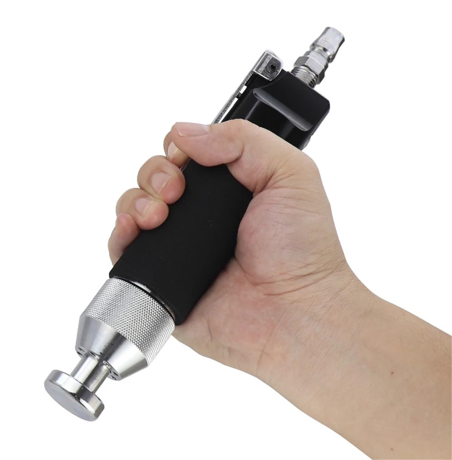 Martillo neumático de acero inoxidable con cabeza y escape poroso. Herramientas neumáticas,Confiabilidad a largo plazo