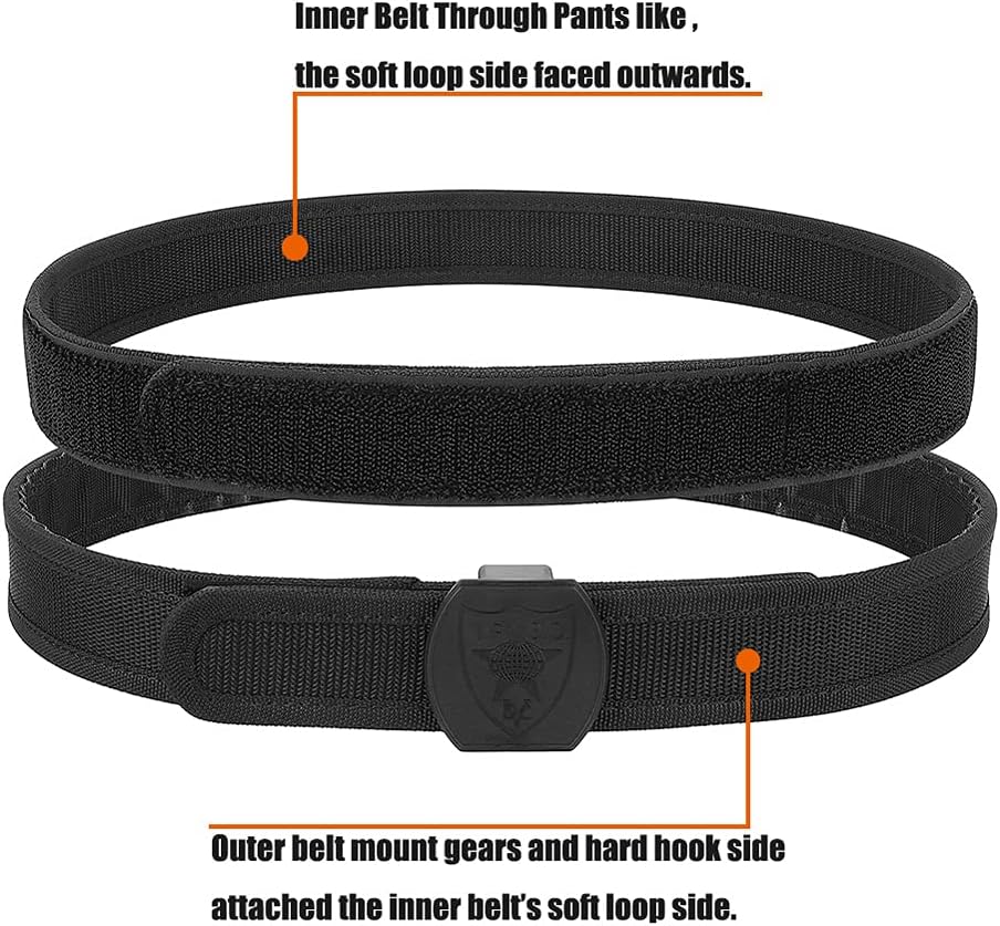 KRYDEX IPSC USPSA IDPA 3-Gun Competition Belt High Speed Shooting Belt Inner and Outer Belt : Sports & Outdoors