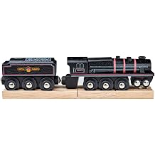 Bigjigs Rail Heritage Collection Black 5 Engine, Wooden Toy Train