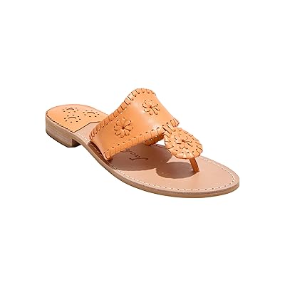 Jack Rogers Jacks Flat Sandals Leather Women