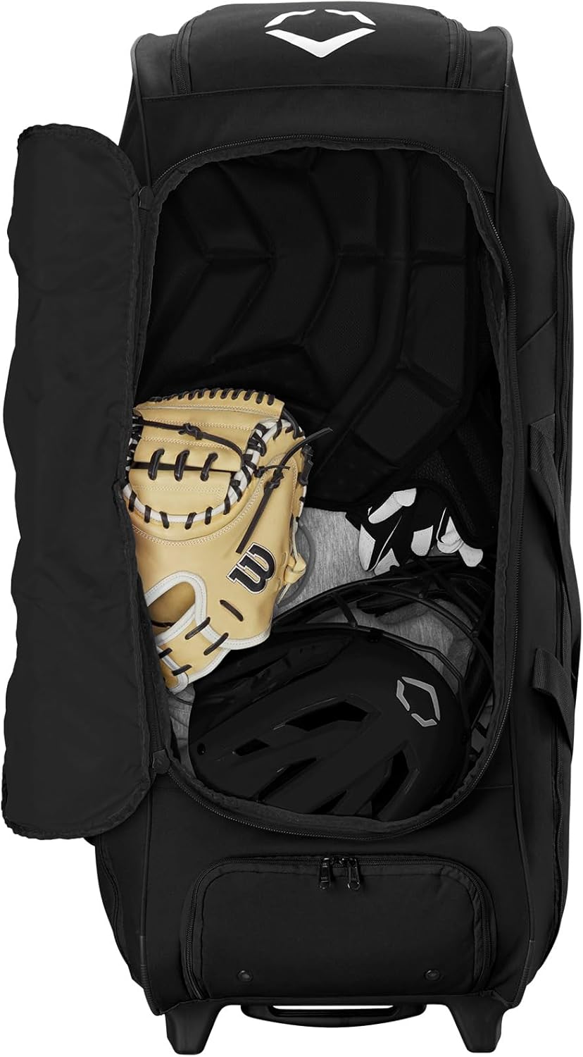 EvoShield Stonewall Wheeled Equipment Bag 2.0 - Black - Image 8