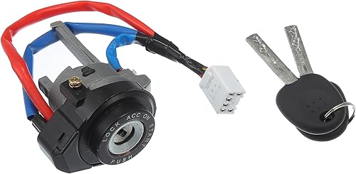 ACROPIX Interruptor de arranque de cilindro de bloqueo de encendido para automóvil con 2 llaves para Hyundai Sonata GLS Limited - Paquete de 1 negro