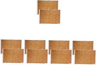 TOYANDONA 10 Pçs Chão De Casa De Bonecas Acessórios De Casa Minúscula Casa Em Miniatura DIY Papel De Parede De Casa De Bonecas Ornamento De Casa Em Miniatura Adesivo De Piso De Casa De