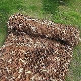 【Material de Alta Calidad】La red de camuflaje está hecha de un tejido Oxford de poliéster resistente y se puede cortar a medida que desees.