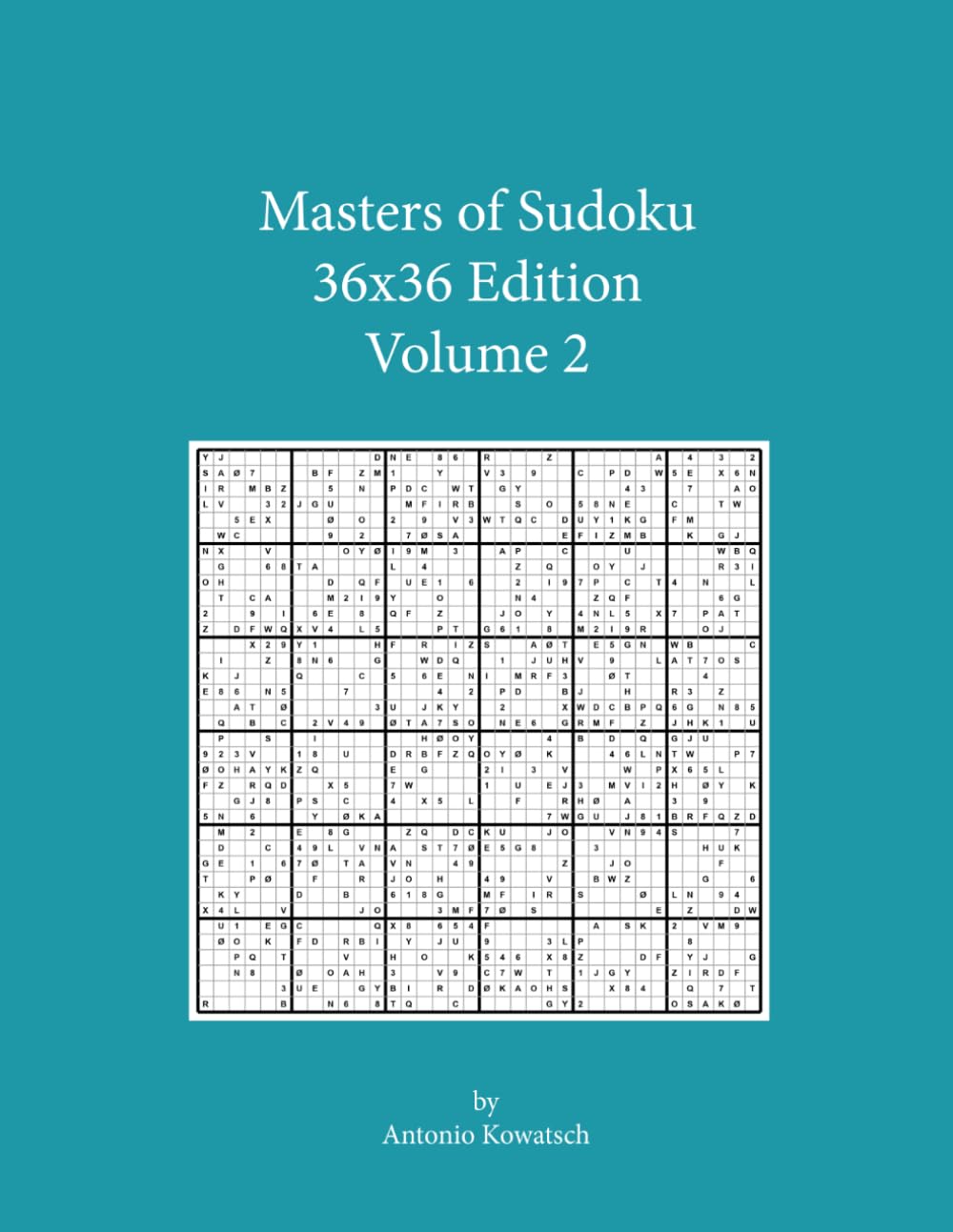 Masters of Sudoku 36x36 Edition Volume 2
