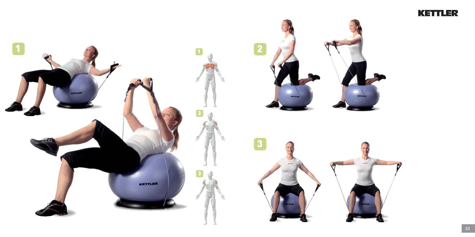 Base Per Palla Ginnica Kettler - Supporto Stabile Per Allenamento, Colore Nero - Foto 3