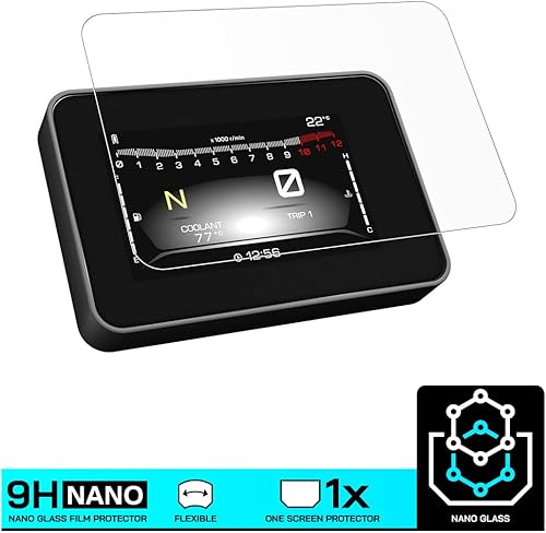 Miniatura 2 de Speedo Angels Protector de pantalla de tablero de instrumentos NANO GLASS para MT-07 (2023-)