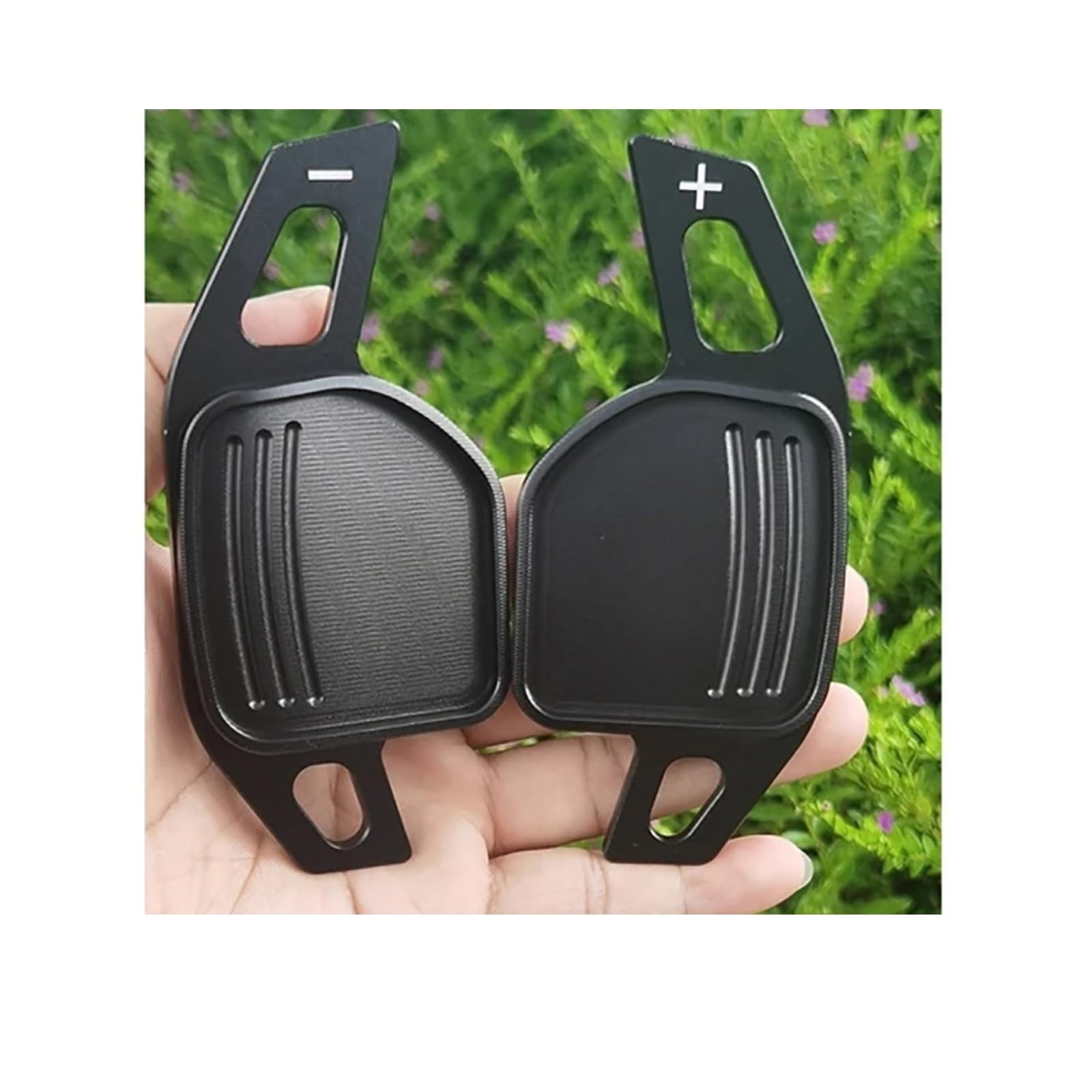 Mhyesa For Type B Black For A3 S3 8V 8P A6 S6 C6 C7 Car Paddle Shifter(For Type B Black)