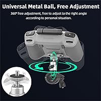 Vista 5 de Adaptador de soporte de bicicleta para DJI RC/RC2 Controlador de bicicleta Soporte de montaje para manillar de bicicleta Soporte de abrazadera Base