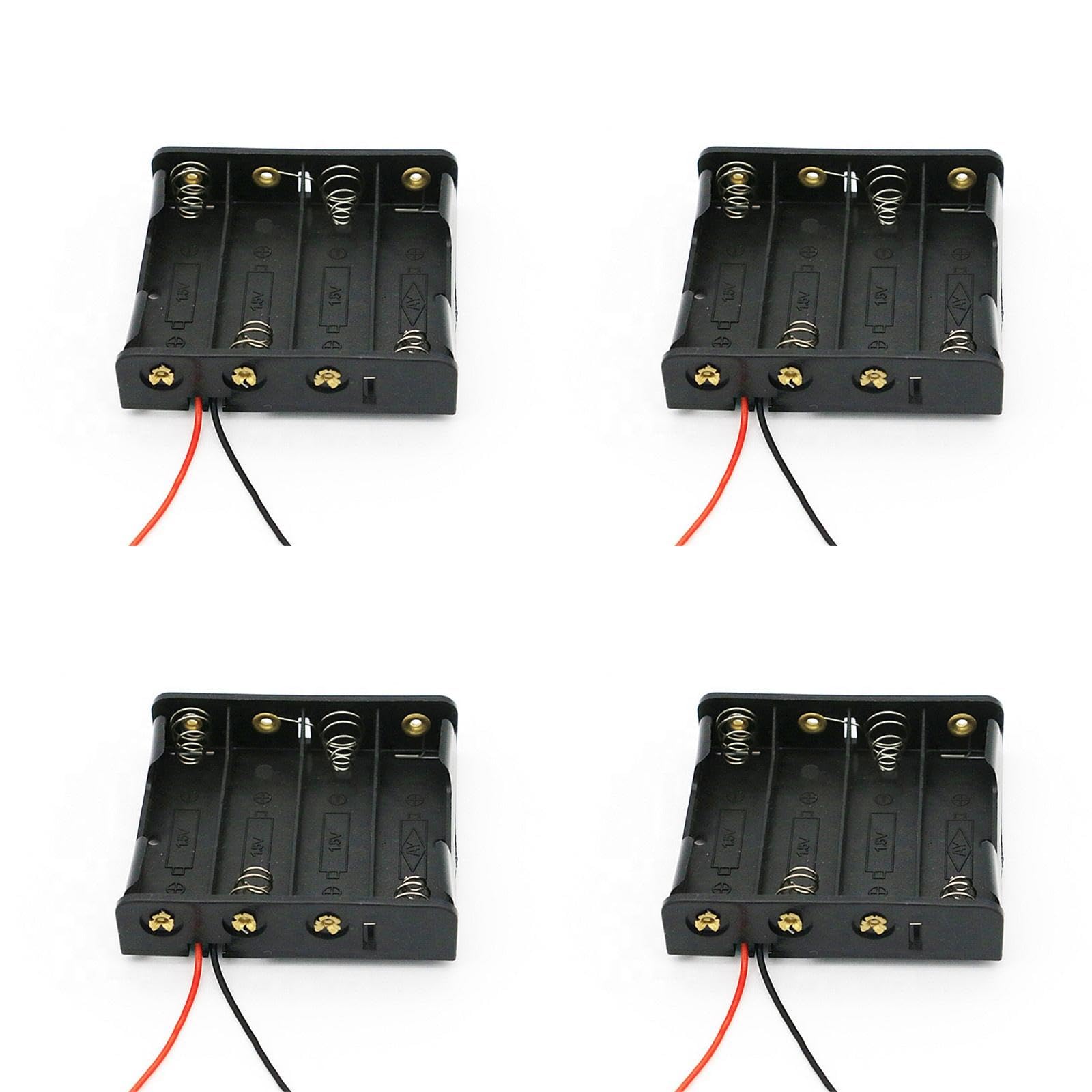 (4 pc) Pro3D 4 x 1.5V AA Battery Holder without Cover-picture-21