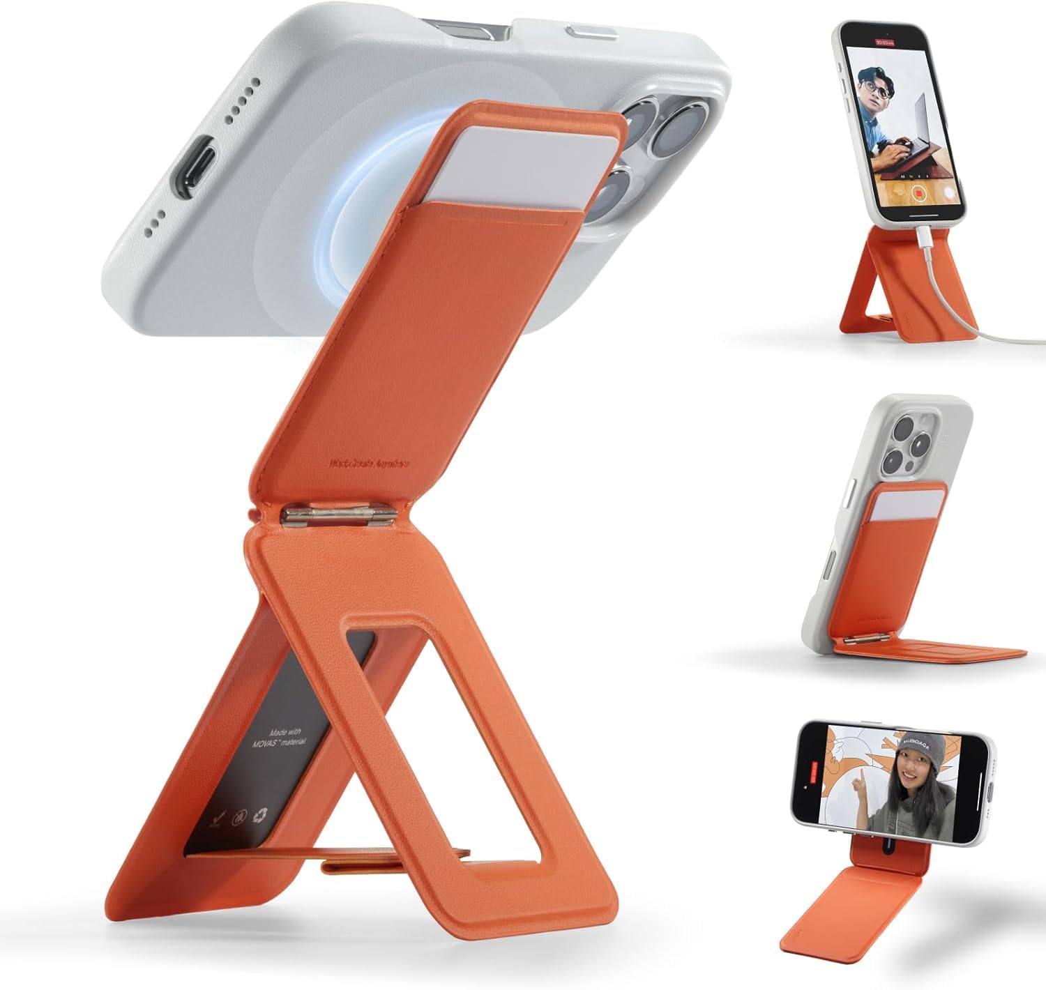 MOFT Phone Tripod Wallet, Magnetic Wallet Tripod Stand, NFC