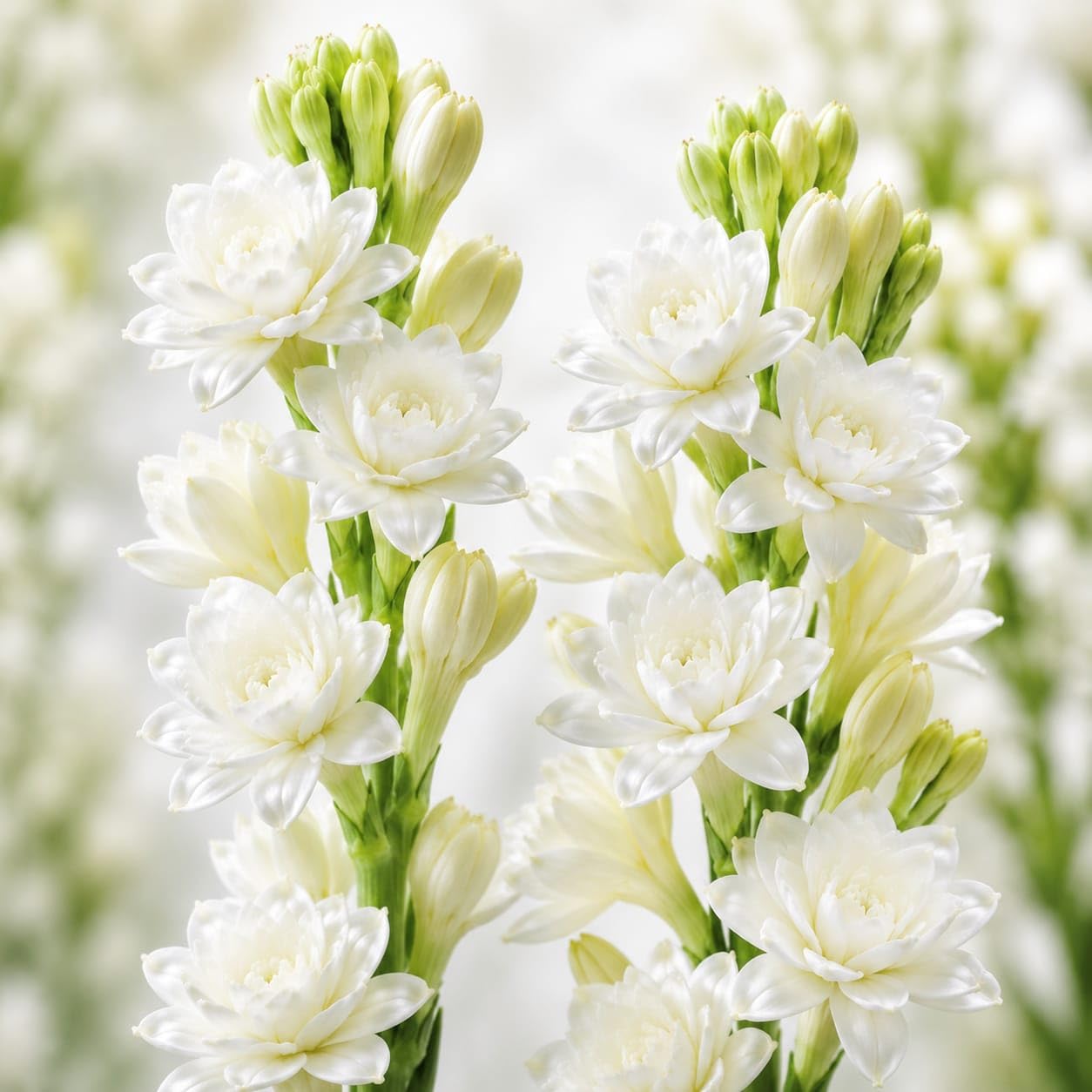 Double Rajnigandha (Double Tuberose) Flower Bulbs | Highly Fragrant Double White Flowers | Long Blooming Perennial | Ideal for Landscaping, Gardens & Commercial Plantation | Pack of 10000-image-35