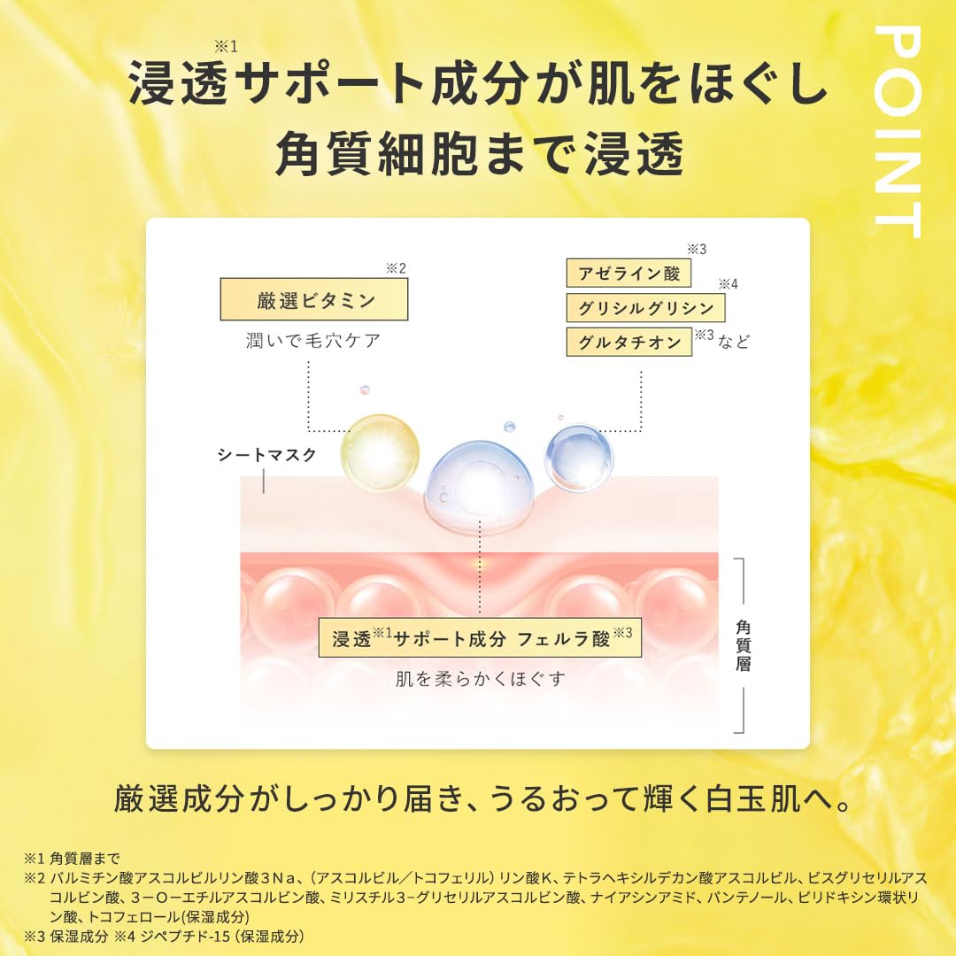 パーフェクトワン フォーカス VCチャージ スムースマスク 7枚入り