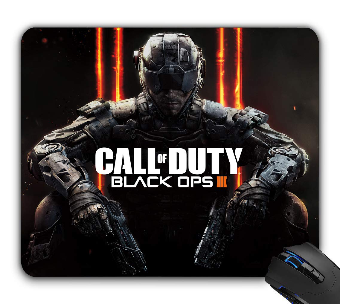 Print Mouse Pad HD Premium for Laptops and Computers Gaming Mouse Pad 21x17Cm (Call of Duty Black OPS)-image-10