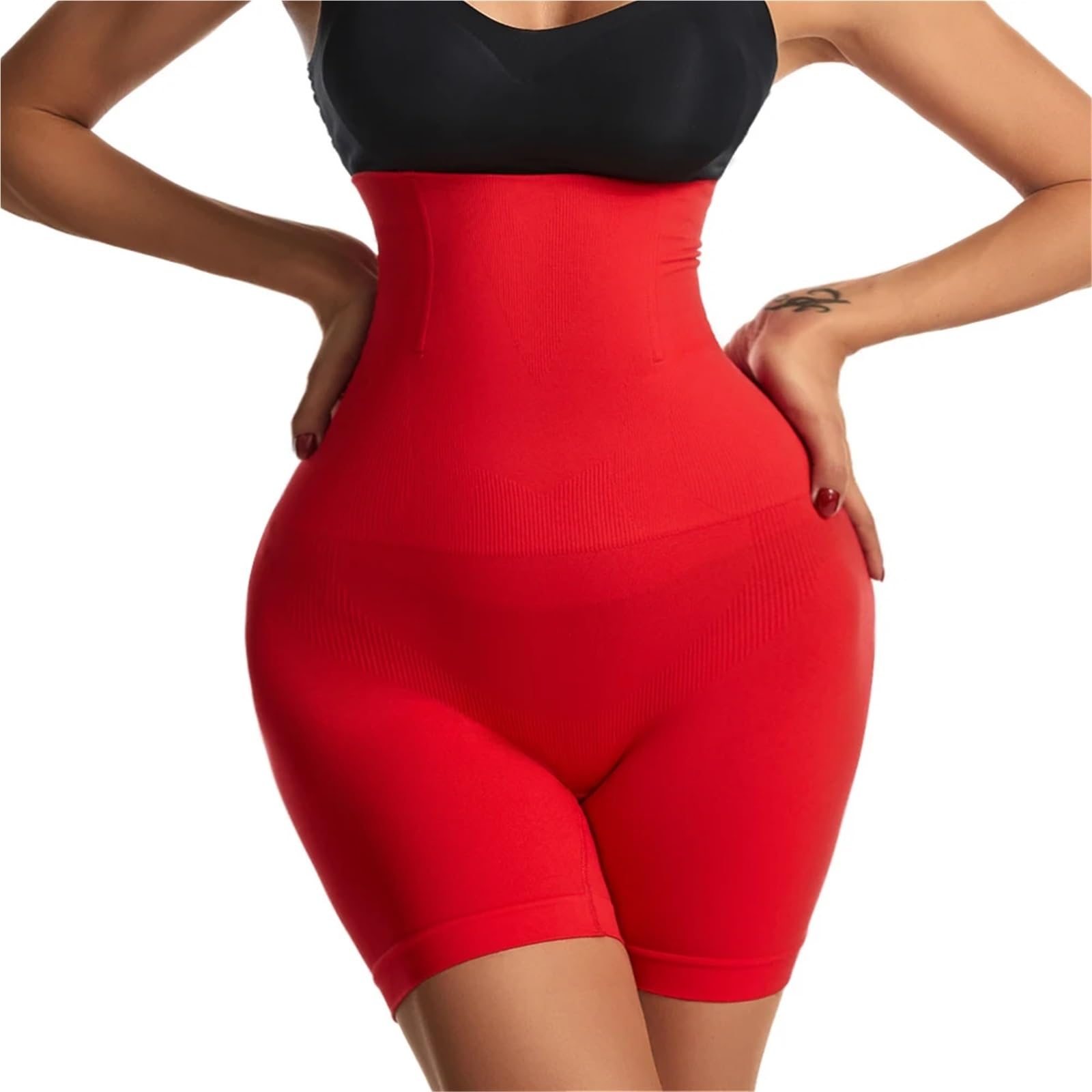 Braguitas Moldeadoras 2 uds alta formador de cintura entrenador bragas con control de barriga levantador de glúteos moldeador de cuerpo adelgazante Shapewear Strap Briefs Panty Para Moldear El Cuerpo(