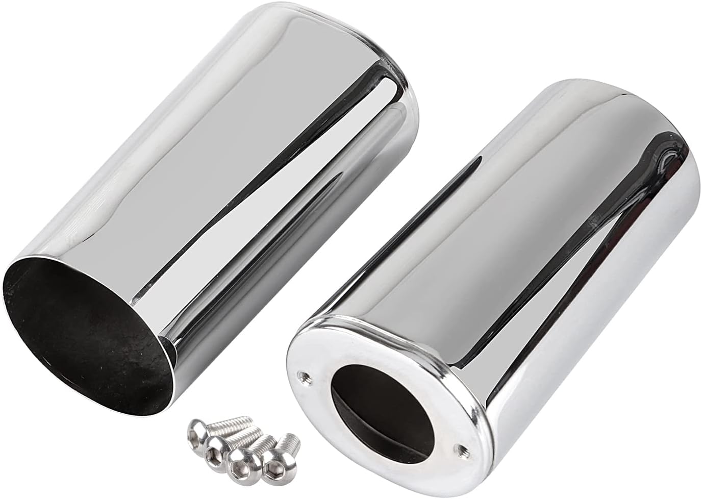 SHMTOOL Chrome Fork Slider Cover for Harley Electra Glide