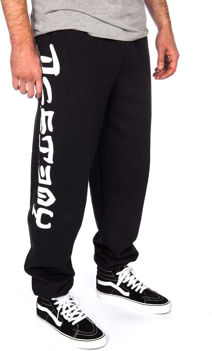 Amazon.com: Thrasher Skate y destruir pantalones de chándal, color negro,  XL, Negro : Ropa, Zapatos y Joyería