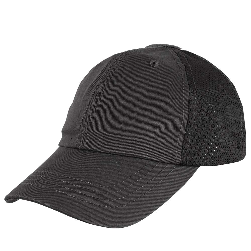 CondorElite TCTM-002 Mesh Tactical Team Cap Black