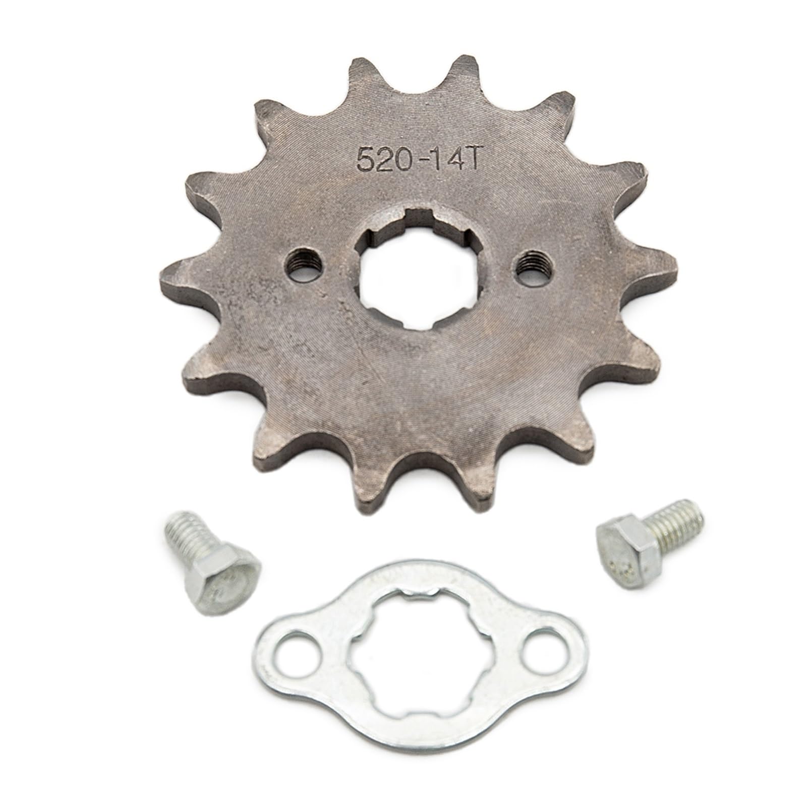 Zębatka łańcuchowa Dla ATV Quad Dirt pitbike Buggy 520 20mm 10 11 12 13 14 15 16 17 18 19 20 T przednia zębatka silnika Zębatka Przednia(14T)