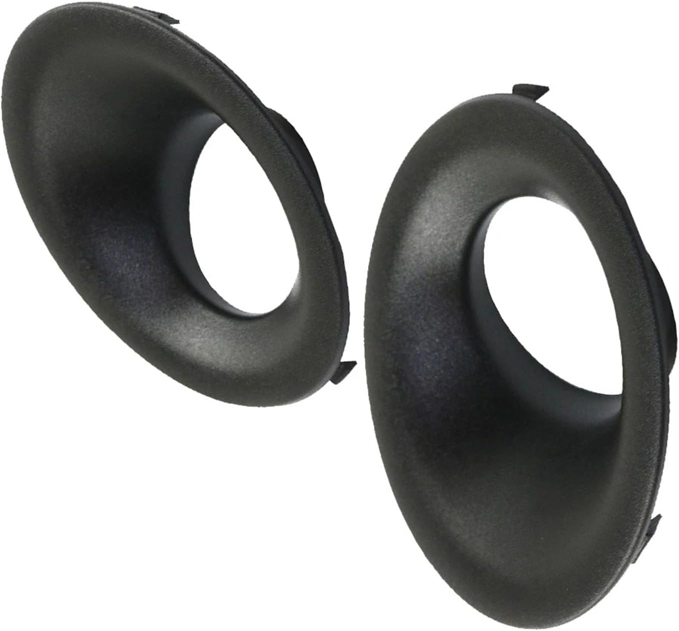 Front Bumper Fog Light Bezel Trim Pair For Dodge Challenger 2015-2022 Left Right Fog Lamp Cover Bezel Replacement CH1039177 CH1038177 68259662AA 68259663AA 3342505LUD 3342505RUD