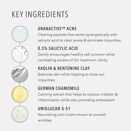 Miniatura 5 de HydroPeptide Limpiador facial purificador que perfecciona los poros, absorbe y equilibra los aceites naturales, 6.76 onzas