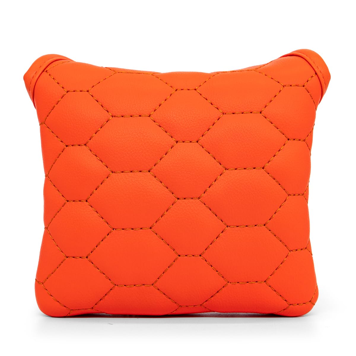 BAIRBRE Golf Putter Covers,Mallet Putter Cover Mallet Putter Haedcovers Leather Golf Club Covers Putter Headcover Magic Tape Closure for Most Brand