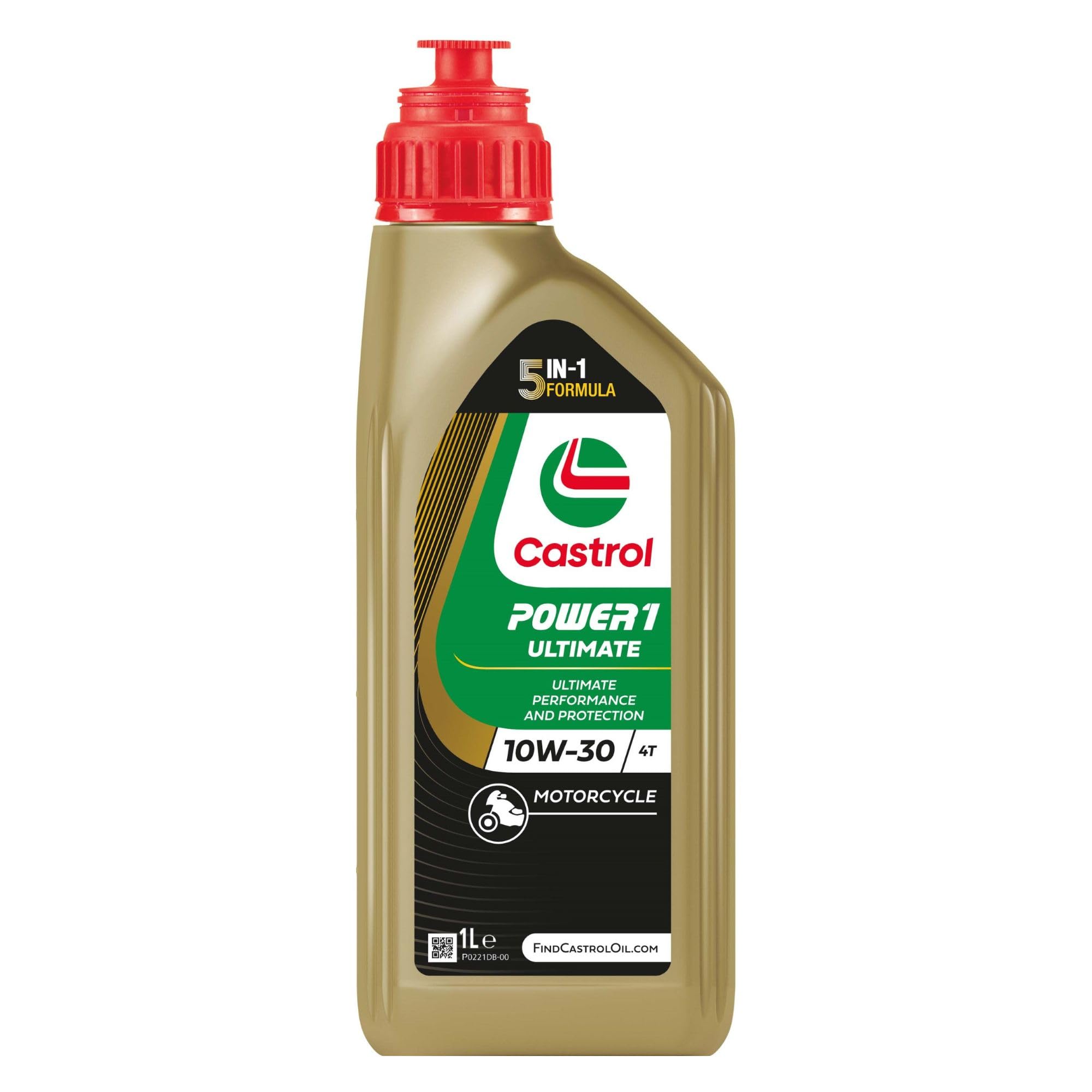 Castrol POWER1 ULTIMATE 4T 10W-30 Motorcycle Oil 1L