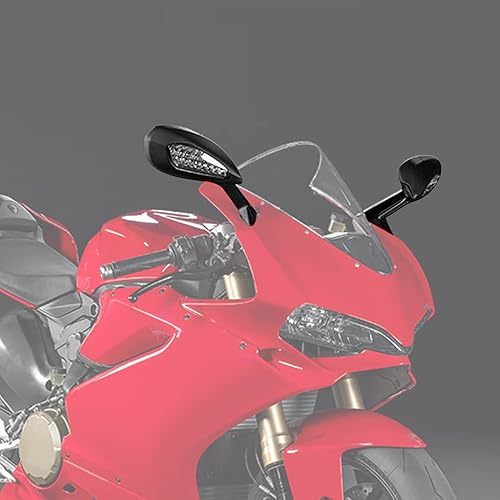 Miniatura 4 de Green-L Par de espejos retrovisores para Ducati 959 Panigale modelo 2015-2020 1299 2015-2018