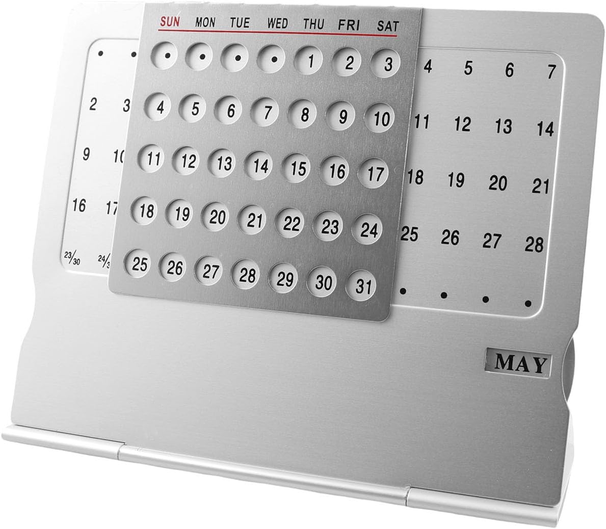 Metal Perpetual Calendar RLECS Metal Unique Adjustable Super Perpetual Calendar For