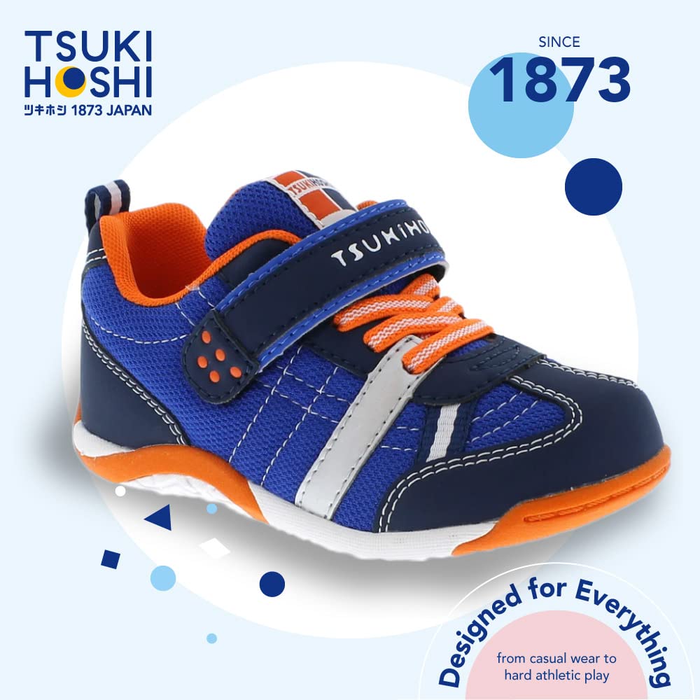 kazu sss TSUKIHOSHI 1521 Kaz Strap-Closure Machine-Washable Child