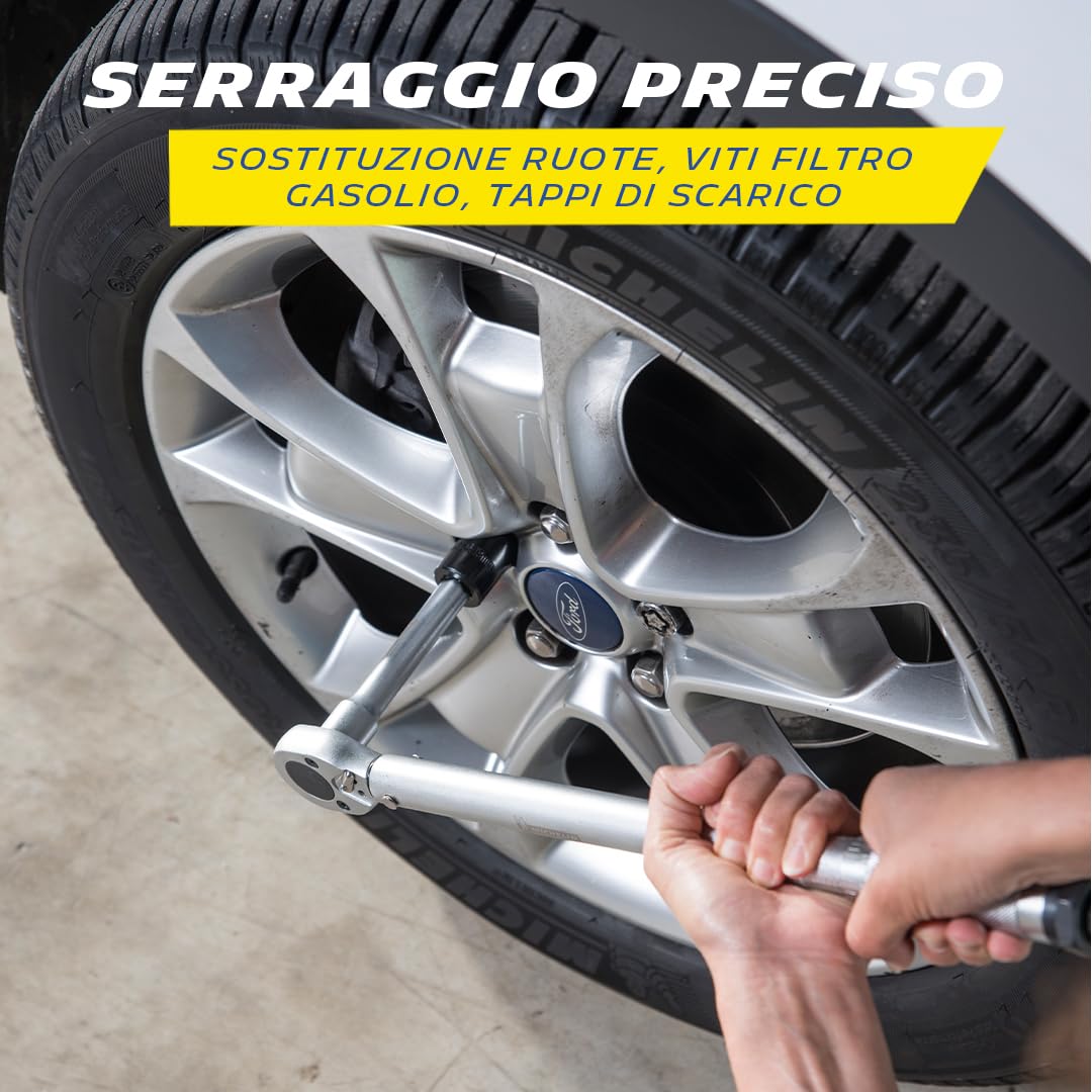 MICHELIN Chiave dinamometrica, blu, L con valigetta