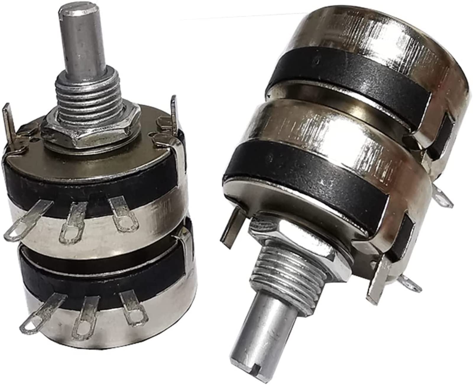 Potentiomètre WTH118 2W 2K2 à simple cercle avec arbre rotatif de 20mm